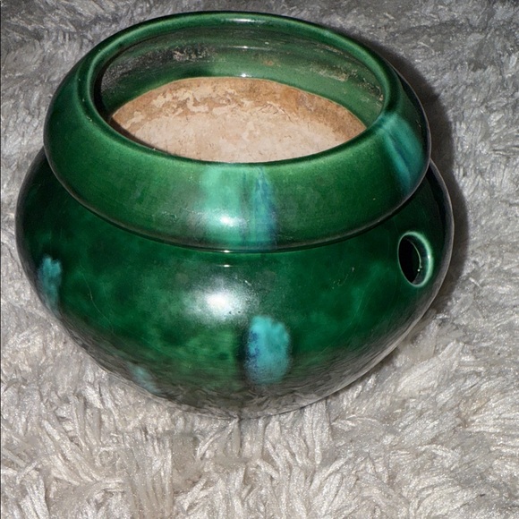 Vintage The Violet Pot 1997 Jade Green Ceramic “Self- Watering 2 Piece Pot - Picture 13 of 15